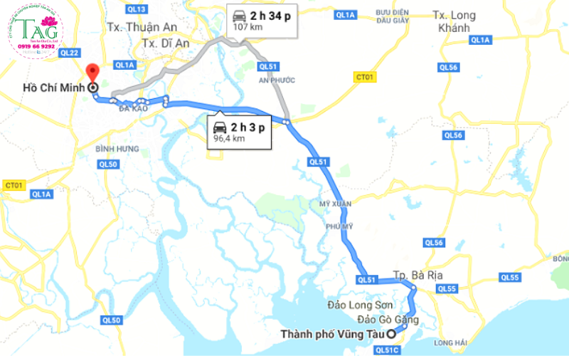 Thuê xe 7 chổ đi du lịch Vũng Tàu