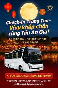 Thuê xe 29 chỗ đi Vũng Tàu chơi Trung Thu thì còn gì đã hơn 