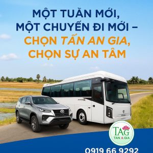 Thuê xe Tấn An Gia giá rẻ chính chủ tại SG